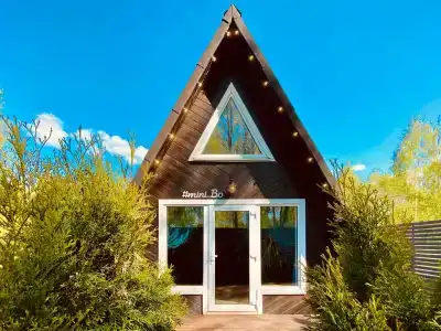 Треугольный стильный дом рядом с сыроварней - 101