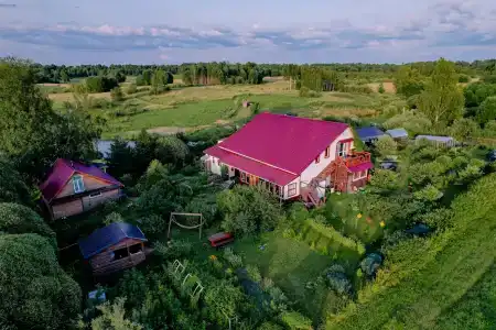 Гостевой дом на берегу реки с баней - 70