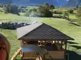 Барнхаус с видом на горы