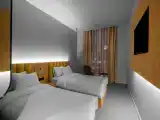 Twin Room - Disability Access - City View