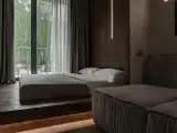 Дождь с террасой