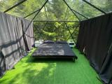 Трехместный номер с видом на сад