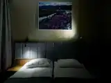 Двухместный номер с 1 кроватью или 2 отдельными кроватями, вид на горы