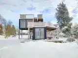 Дом с террасой на крыше 