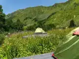 Настил в палаточном лагере 4х5 м.