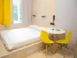 Небольшие апартаменты с двуспальной кроватью