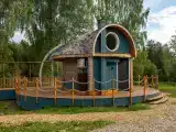 Синий купольный биодом