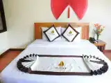 Economy Twin Room, 2 Double Beds, Garden Area
