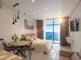 Дизайнерская студия  LS-LUX-SUN RAYS в Алуште - вид на море с 15 этажа