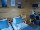 Всесезонный домик на двоих с односпальными кроватями