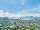 Номер, 2 односпальные кровати, для некурящих, вид на город