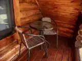 Двухместный номер с балконом и видом на реку