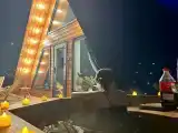 Дом в стиле A Frame с сибирским чаном,баней и сауной!