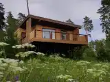 Дом на 4 человека с беседкой и видом на водохранилище
