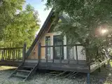 Домик А-фрейм с кухней