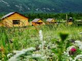 Двухместный номер с 2 отдельными кроватями, вид на горы