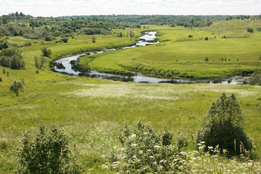 Семеновское городище на реке Сить