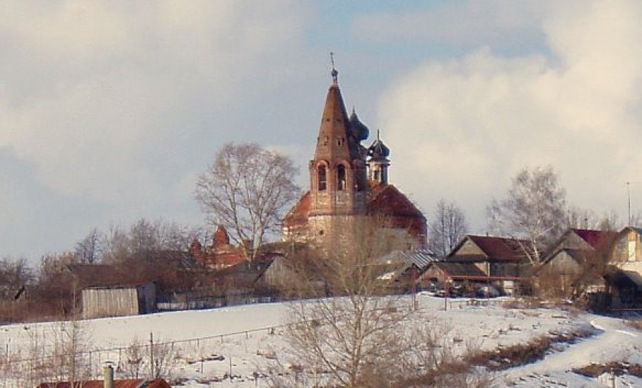 Никольская церковь в Каменках