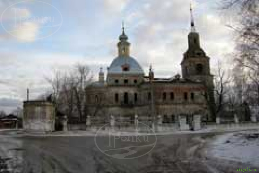 Воскресенский храм в Любичах
